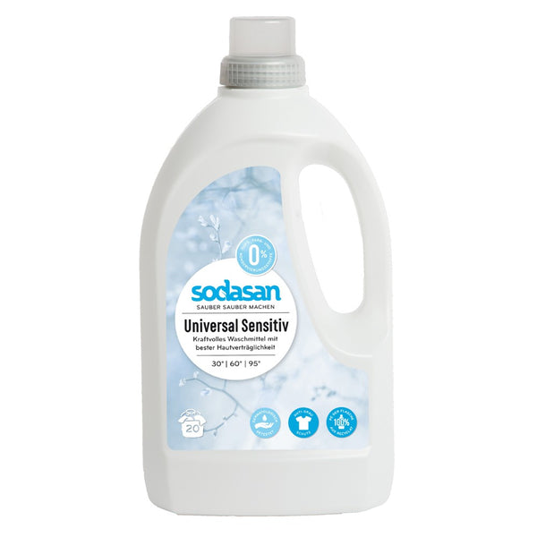  Detergent lichid bio universal sensitiv, 1.5l, sodasan