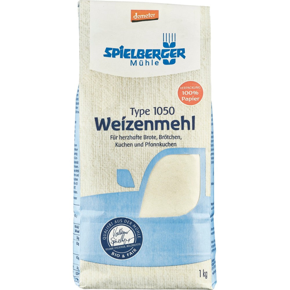 Faina neagra de grau tip 1050, Demeter, bio, 1kg, Spielberger
