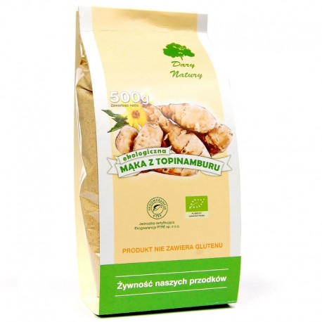 Faina de topinambur fara gluten bio. 500g. dary natury