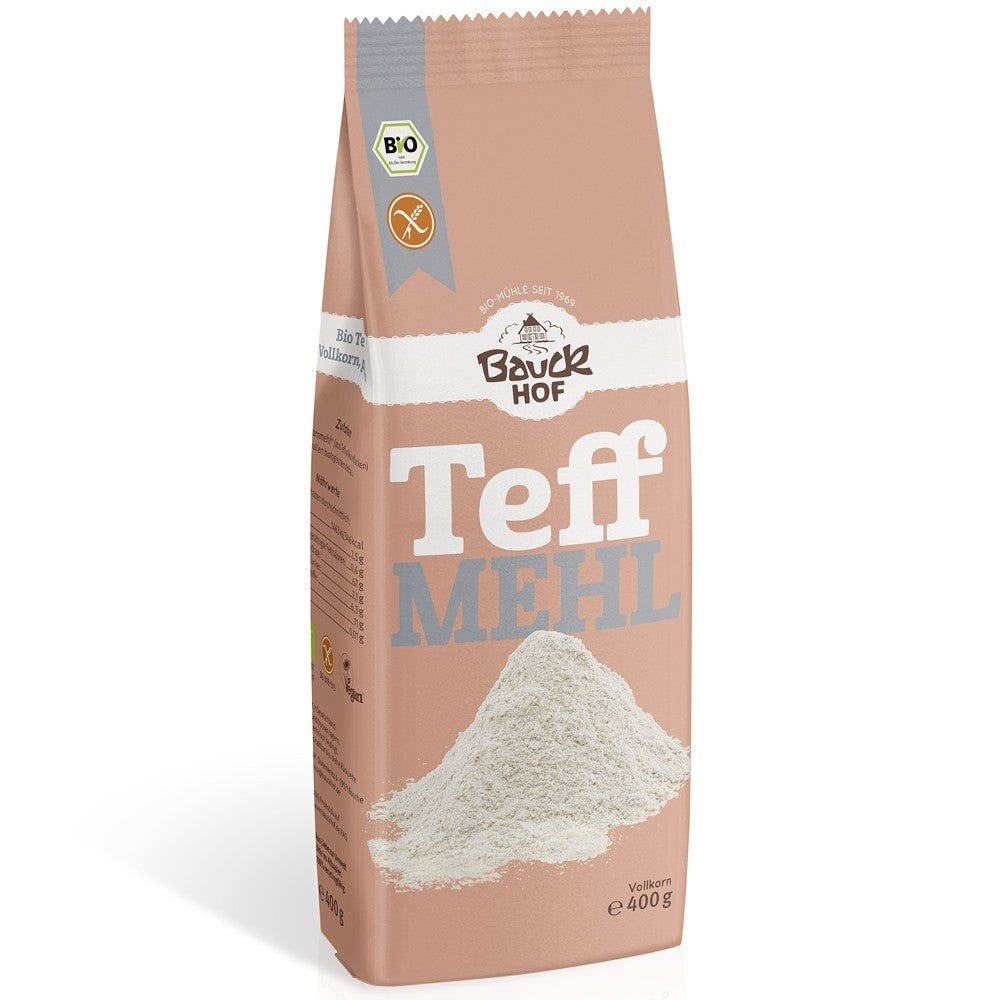 Faina din teff fara gluten bio, 400g, bauckhof