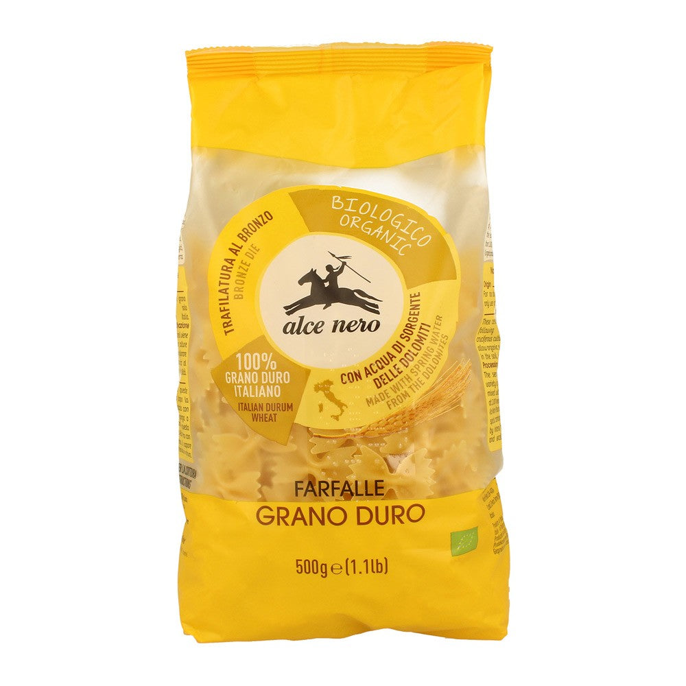 Farfalle din grau dur 500g Alce nero