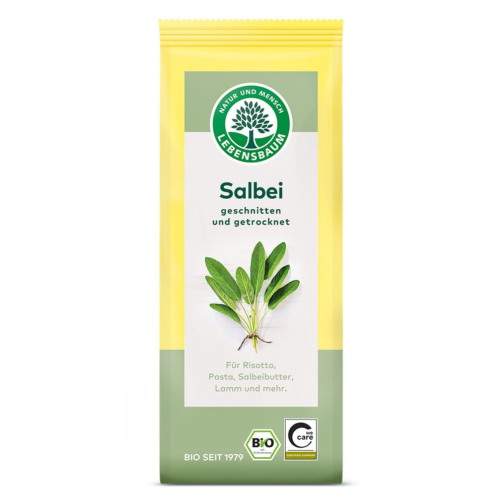 Frunze de salvie tocate bio 12,5g Lebensbaum