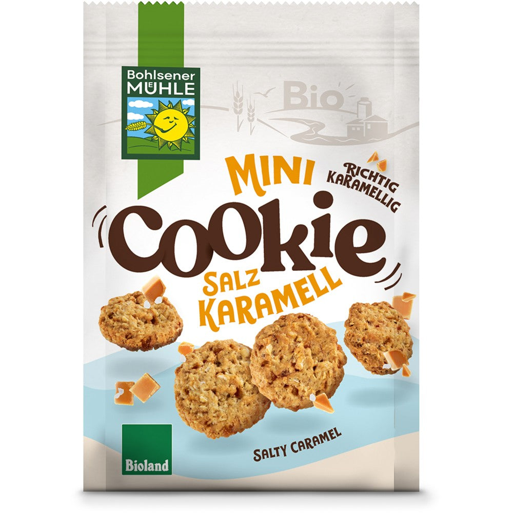 Fursecuri bio cu caramel sarat 125g Bohlsener Muehle