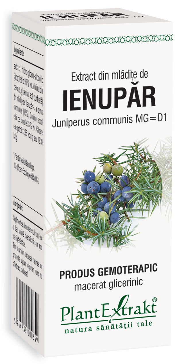 Extract din mlădițe de ienupăr, 50 ml, plantextrakt