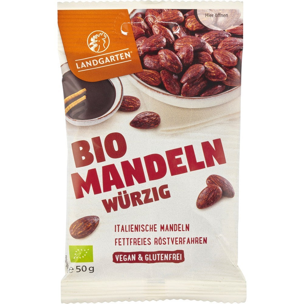 Migdale bio in sos Tamari 50g Landgarten