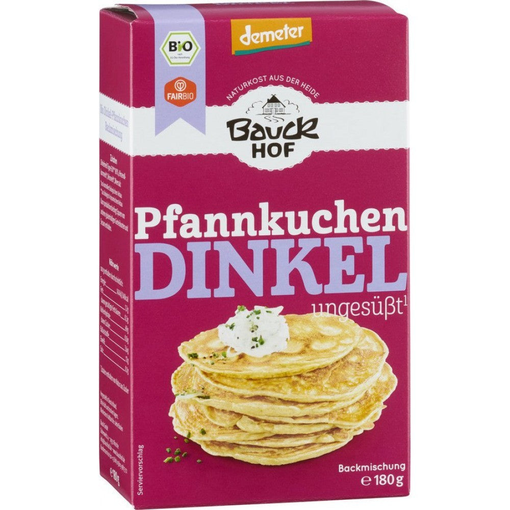 Mix de faina pentru clatite din spelta demeter 180g BauckHof