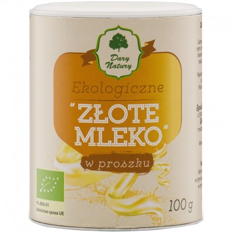 Mix latte din condimente aurii bio 100g, dary natury