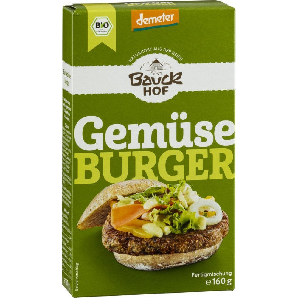 Mix pentru burger vegetal Demeter 160g BauckHof