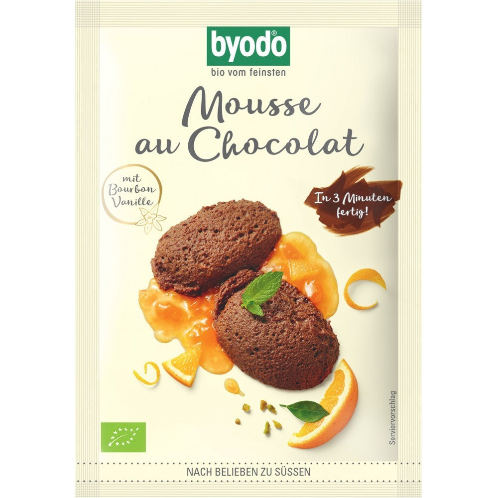 Mix pentru mousse de ciocolata fara gluten 36g Byodo