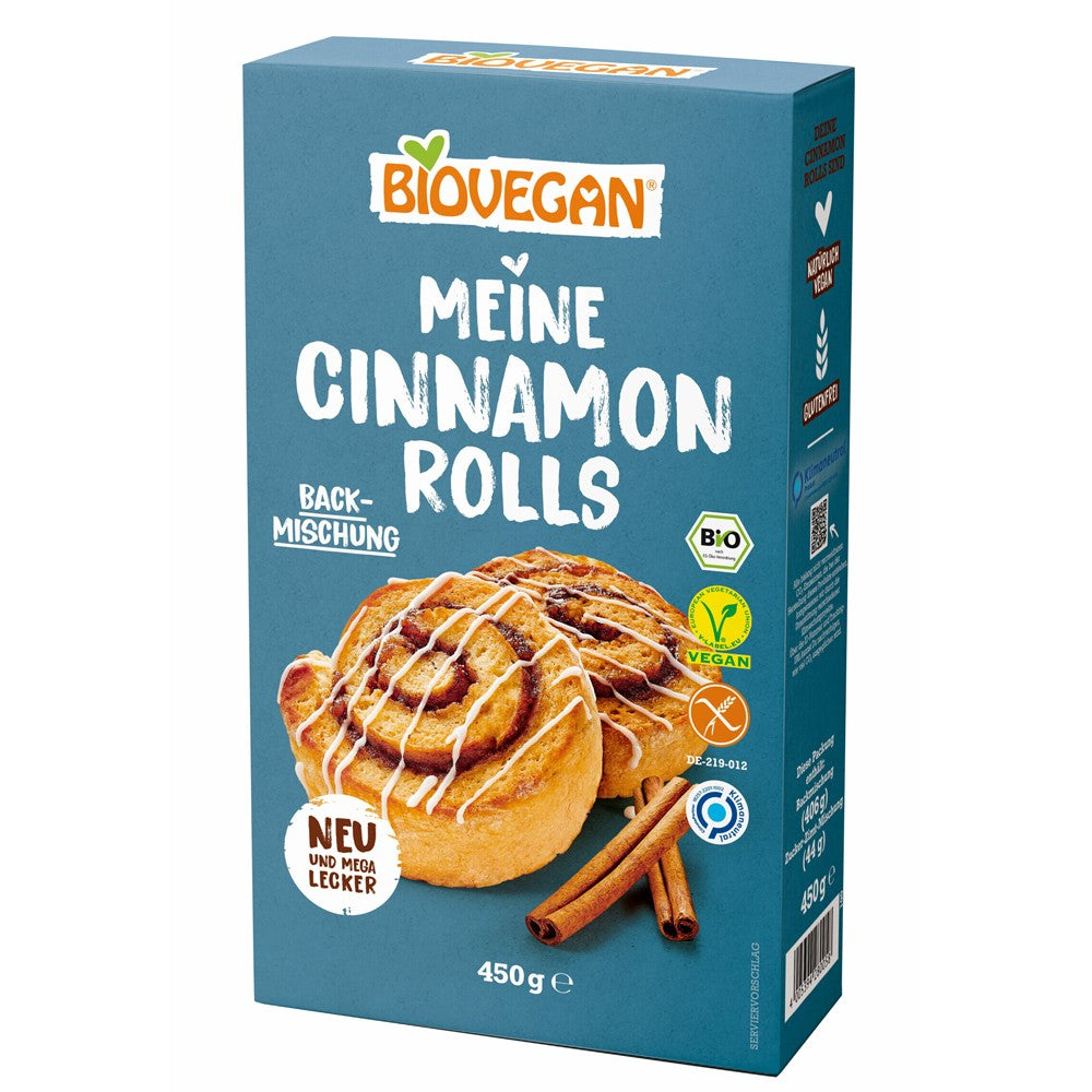 Mix pentru rulouri cu scortisoara fara gluten 450g Biovegan