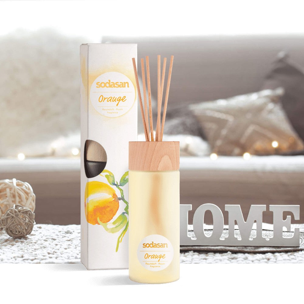 Odorizant de camera Senses Portocala 200ml Sodasan