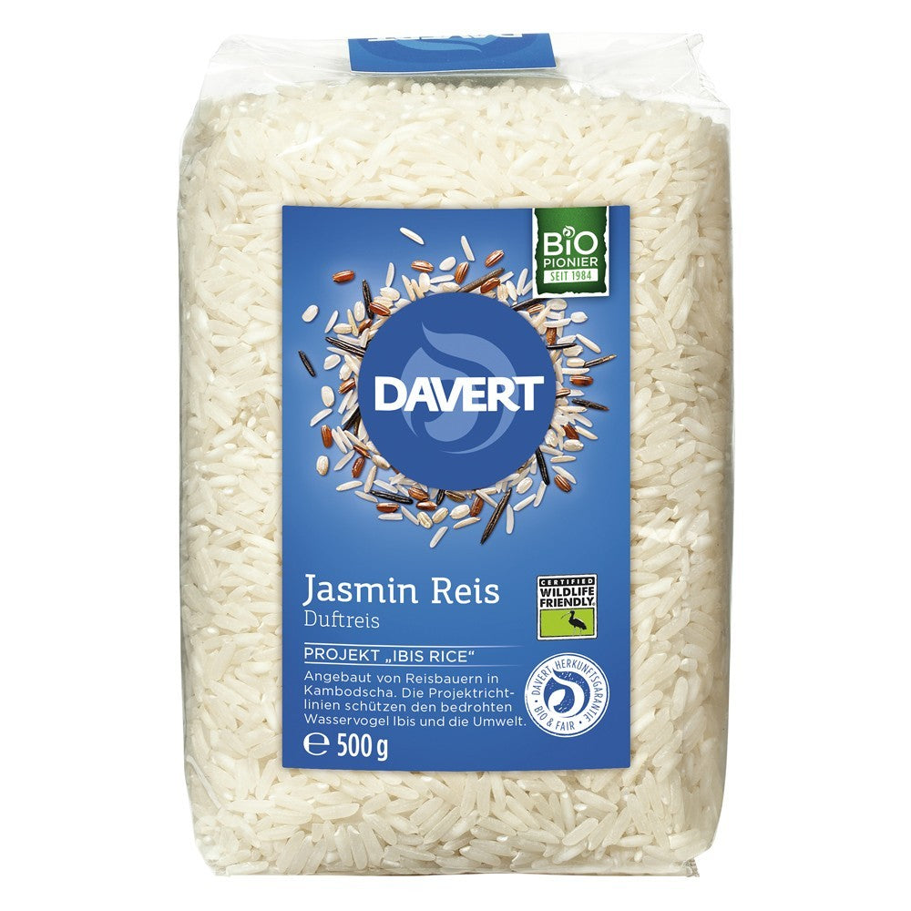 Orez jasmin bio, 500g, davert