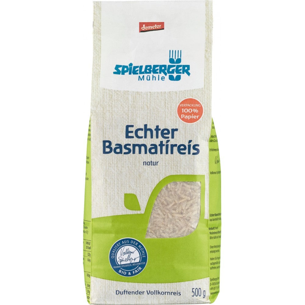 Orez basmati integral ecologic 500g Spielberger