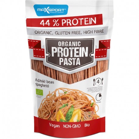 Paste Proteice cu Fasole Adzuki Spaghete Bio 200g Maxsport