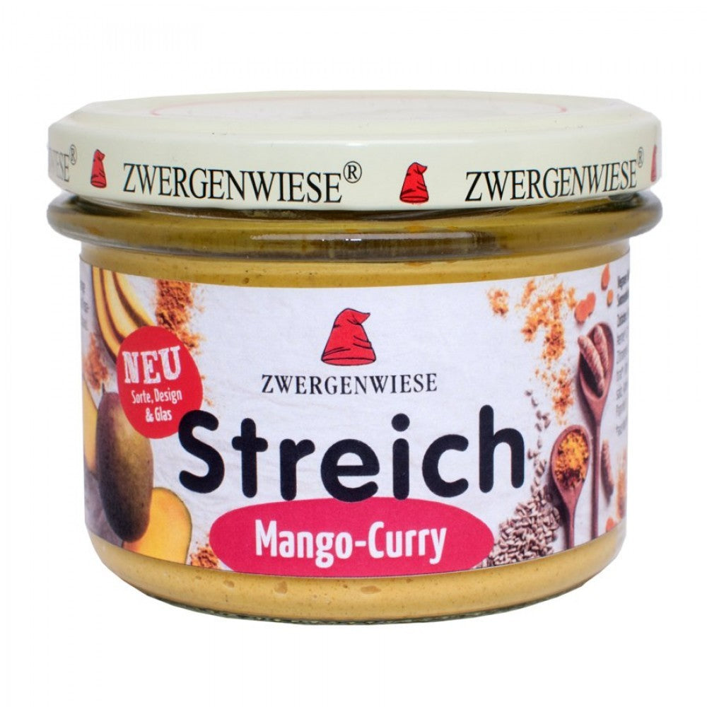 Pate vegetal cu mango si curry 180g Zwergenwiese