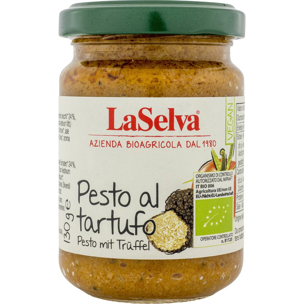 Pesto cu trufe bio 130g LaSelva