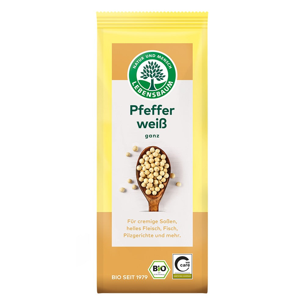 Piper alb boabe 50g Lebensbaum