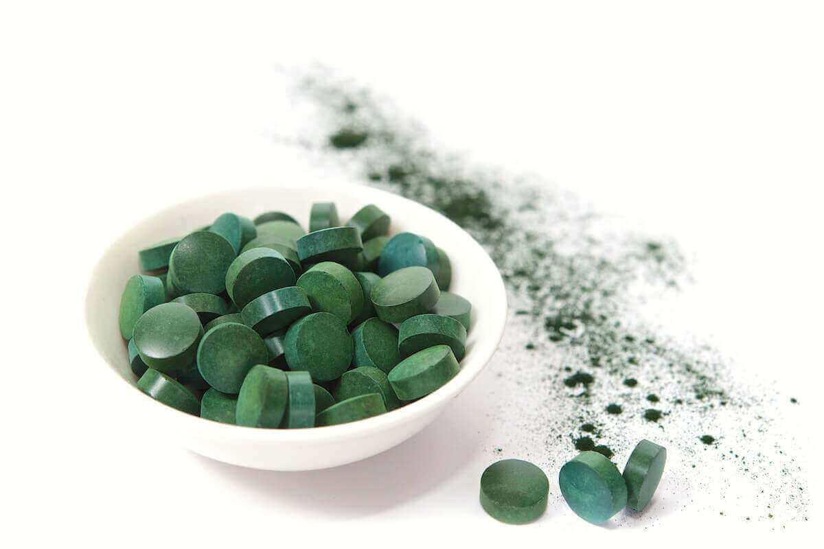 Spirulina tablete, bio, 125g, crud si sanatos