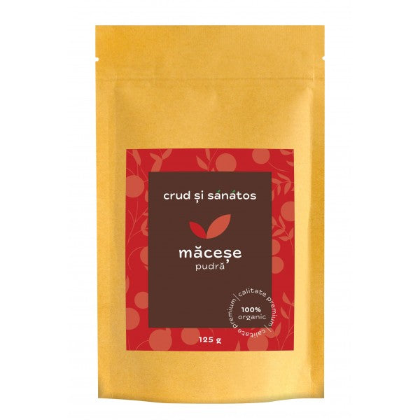 Macese pudra, bio, 125g, crud si sanatos