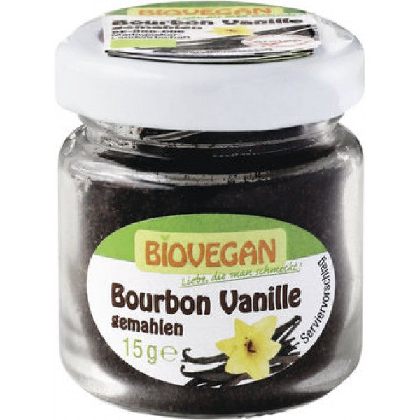 Pudra de Bourbon vanilie ecologica 15g Biovegan