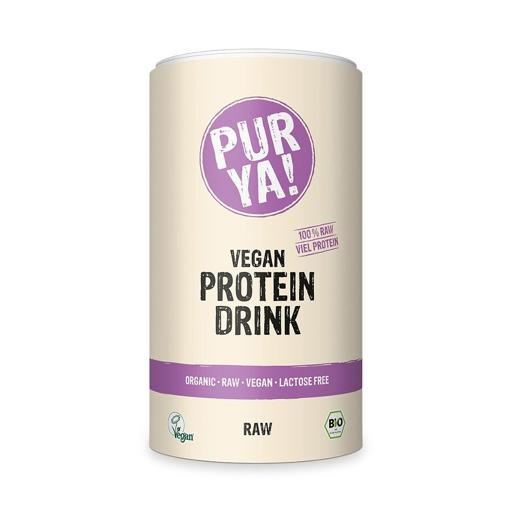 Pudra proteica vegetala cruda 550g Purya