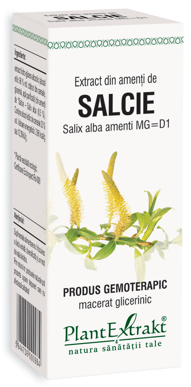 Extract din amenti de salcie salix, 50 ml, plantextrakt 1