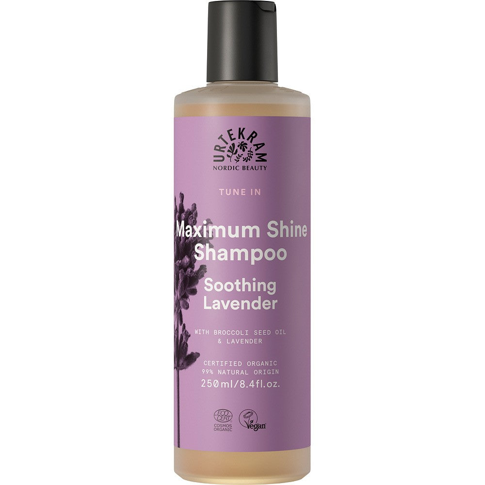 Sampon cu lavanda pentru stralucirea parului normal 250ml Urtekram