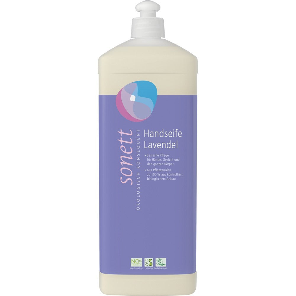 Sapun lichid cu lavanda pentru maini si corp 1L Sonett