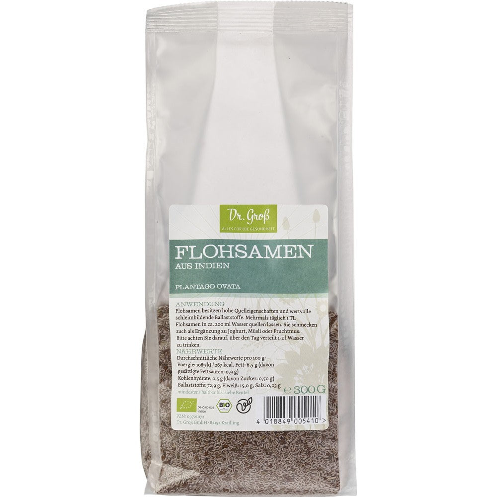 Seminte de psyllium bio 300g Dr. Grob