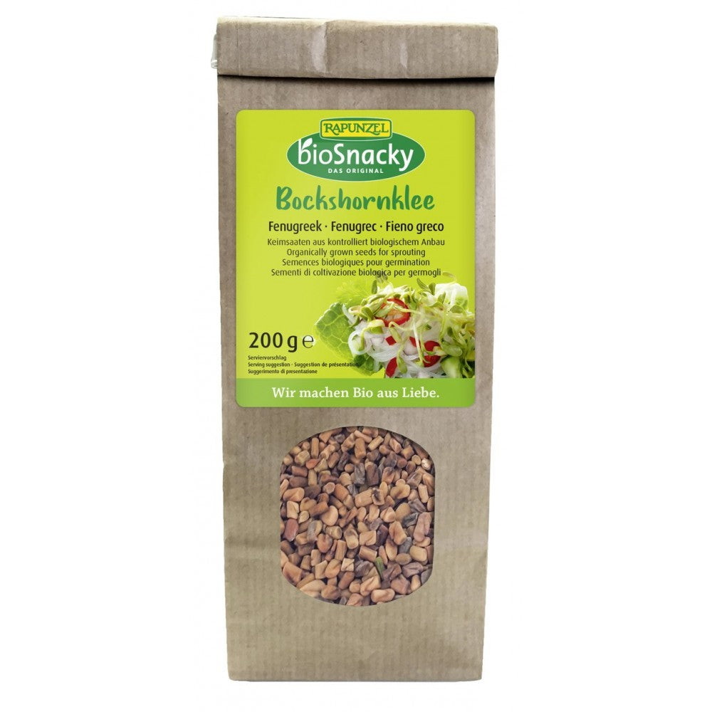 Seminte de schinduf pentru germinat 200g BioSnacky Rapunzel