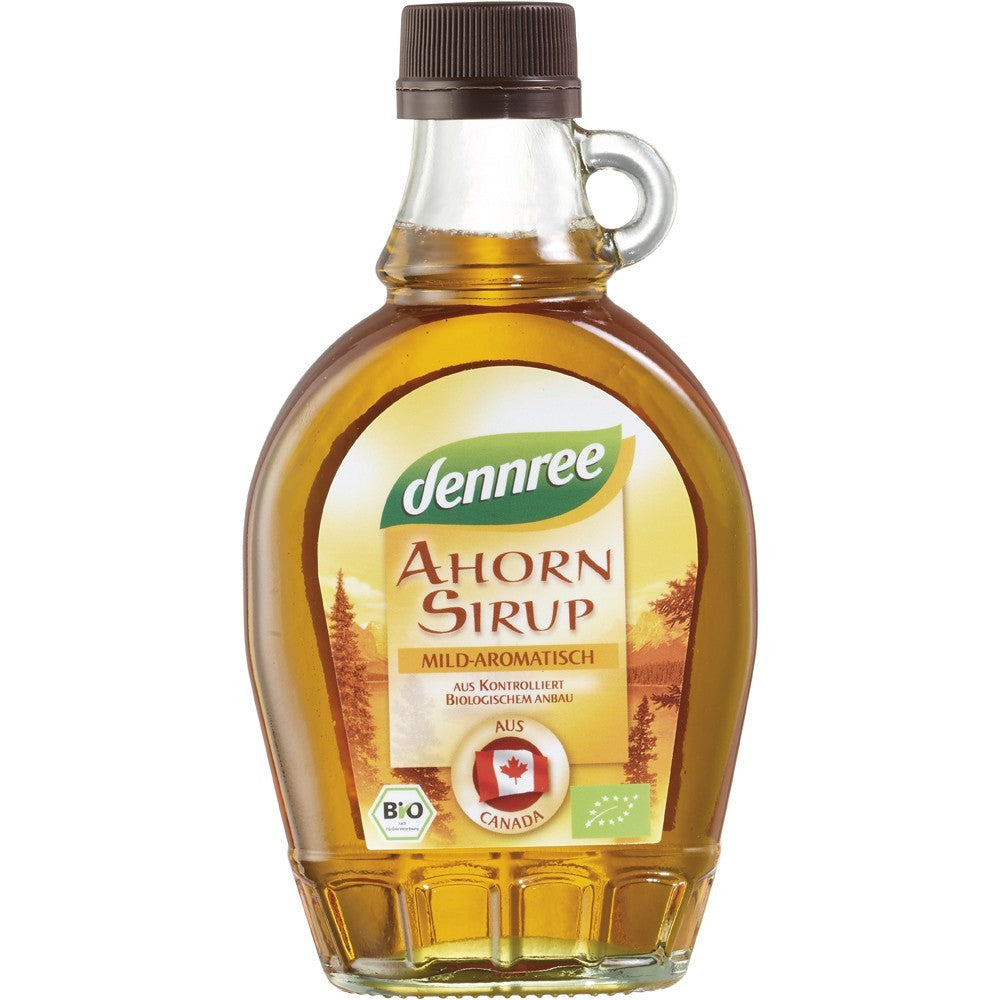 Sirop de artar grad A cu gust fin 250ml Dennree