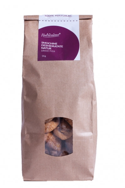Smochine deshidratate natur, 1kg, nutrissimo