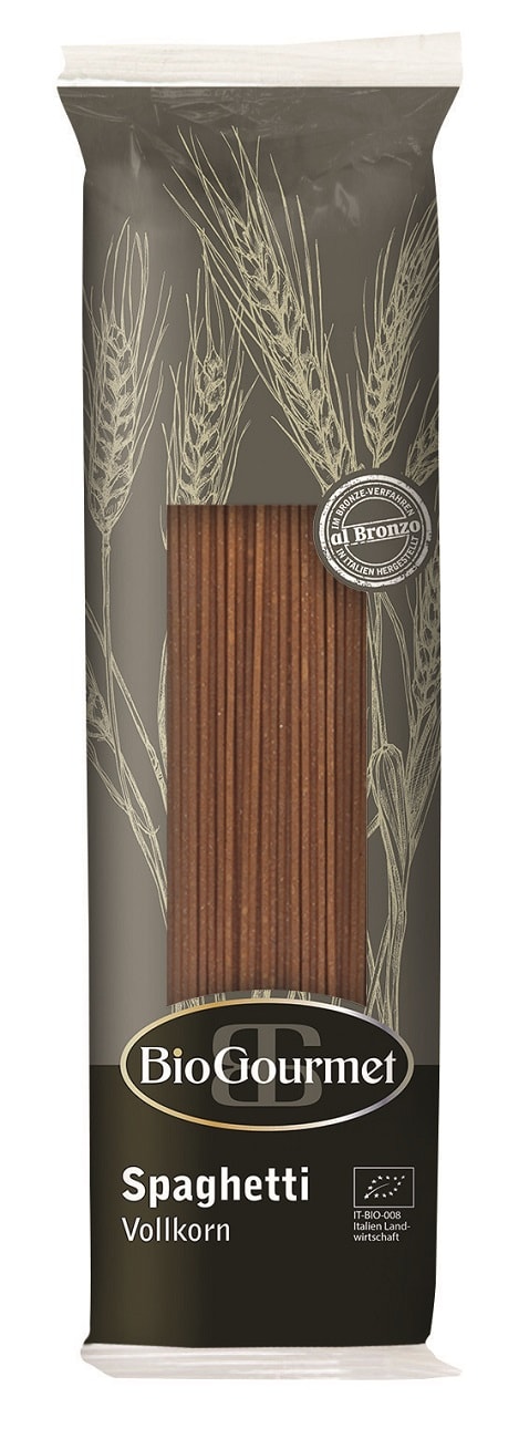 Spaghetti integrale, bio, 500g, biogourmet