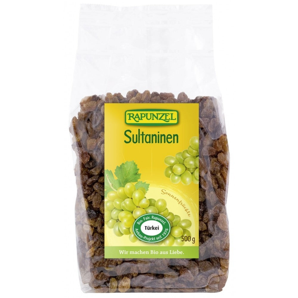 Stafide ecologice 500g Rapunzel