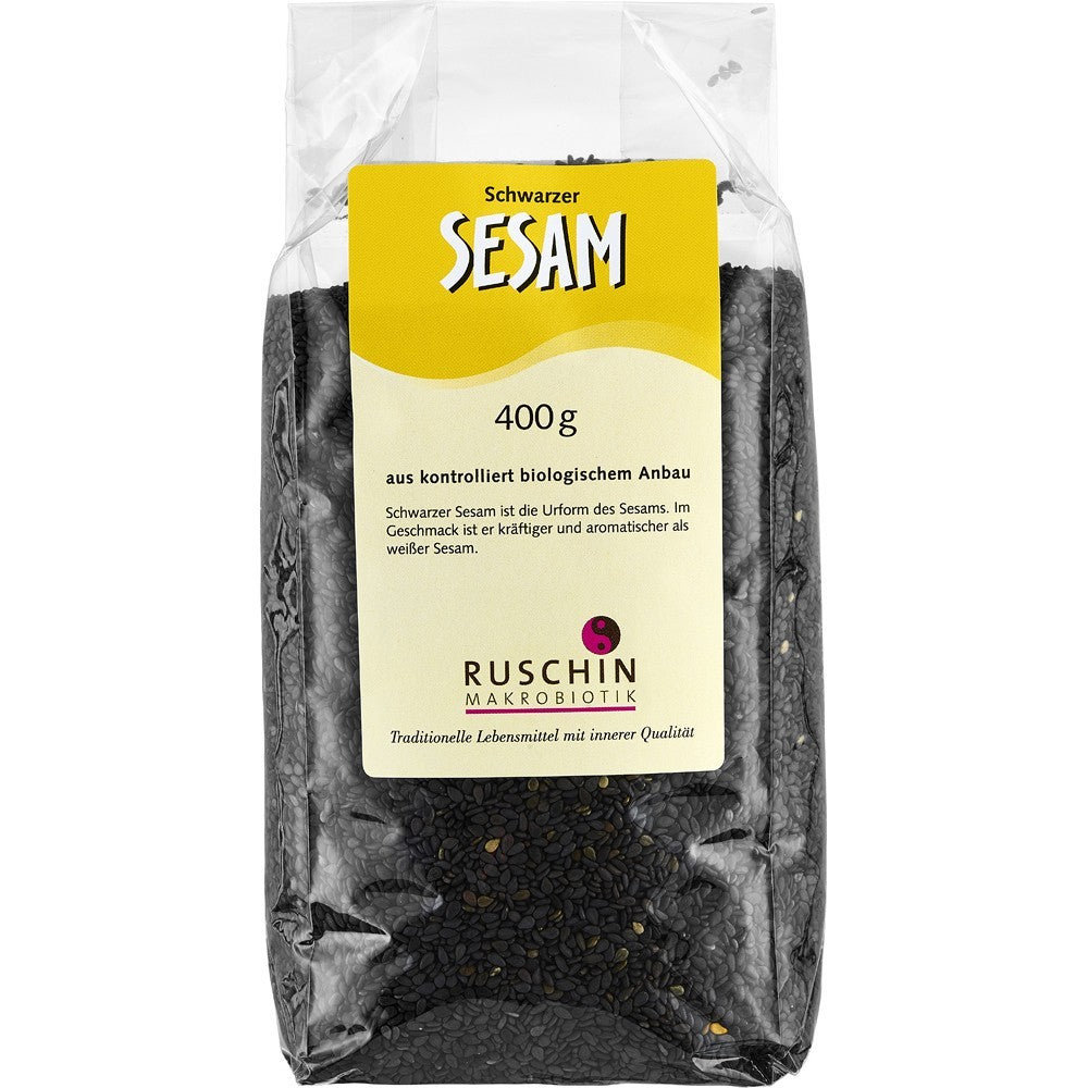 Susan negru bio, 400g, ruschin
