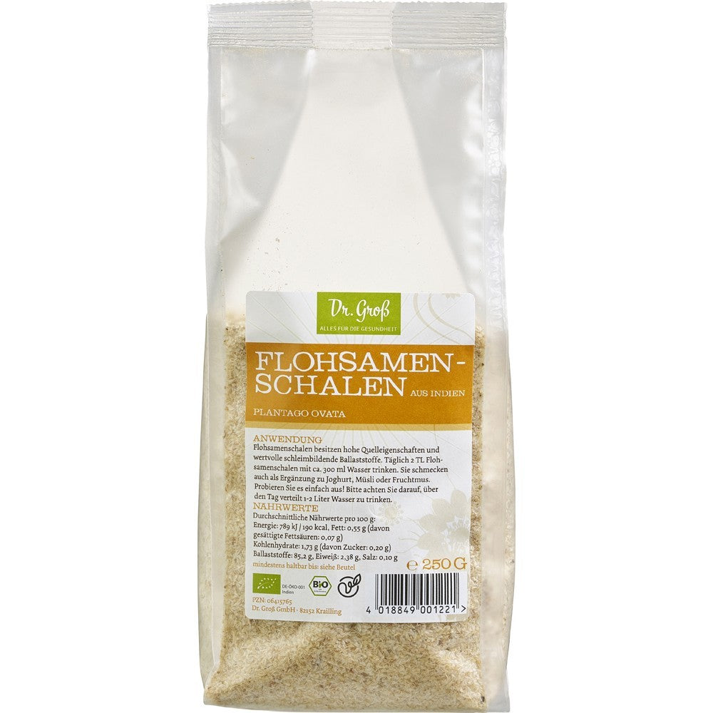Tarate de psyllium ecologice, 250g, dr. grob