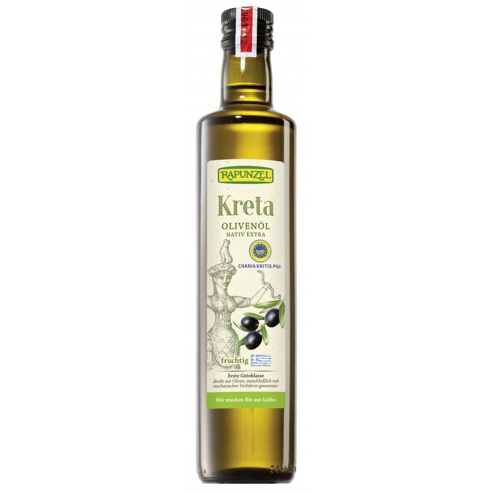 Ulei bio de masline din Creta P.D.O. extravirgin 500ml Rapunzel