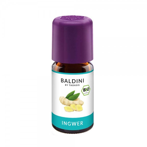 Ulei esential de ghimbir alimentar, 5ml, baldini