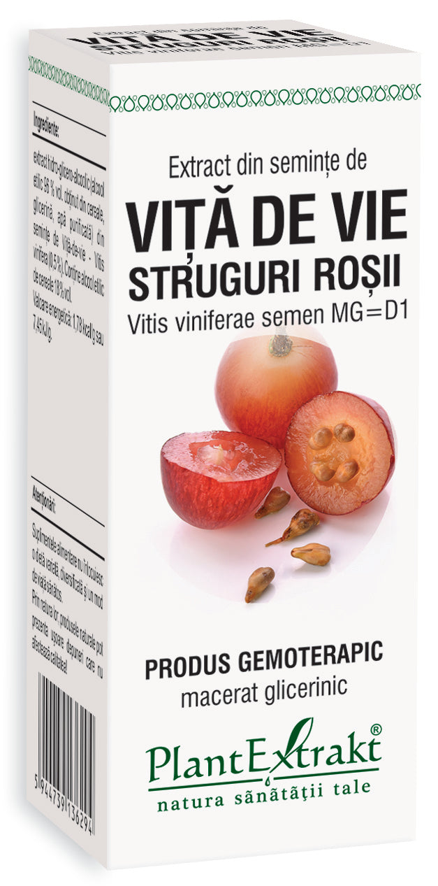 Extract din seminte de vita-de-vie, 50 ml, plantextrakt