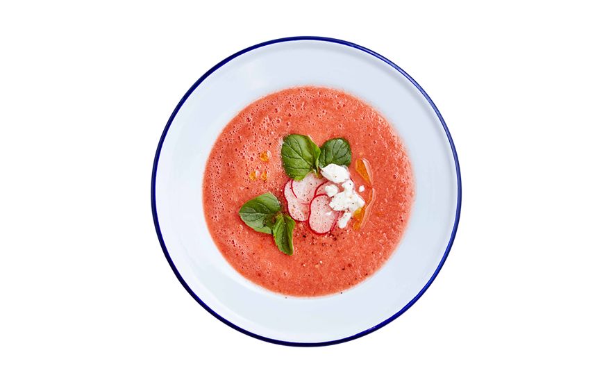 Gazpacho cu pepene roşu