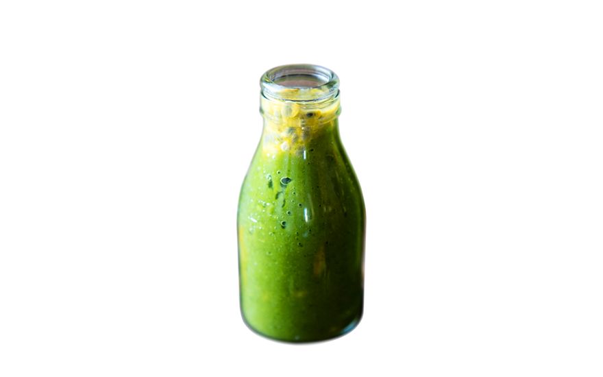 Smoothie cu mango și spanac