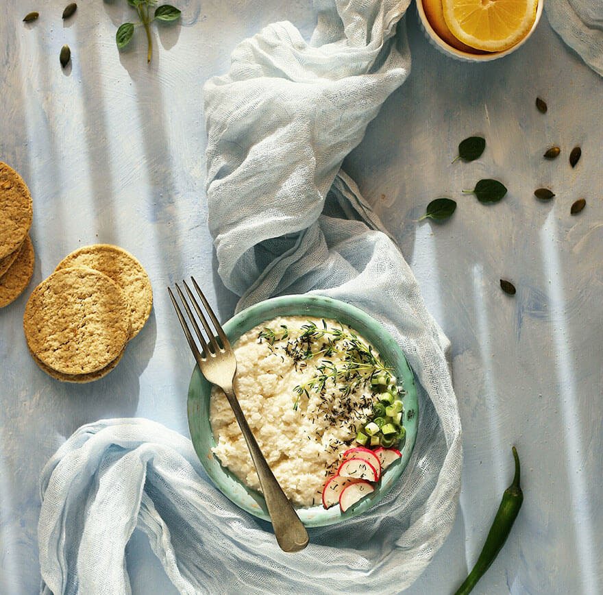 Pastă tartinabilă raw-vegană