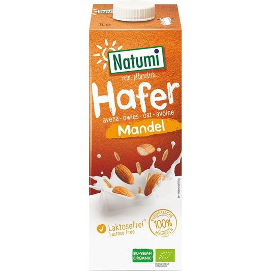 Bautura vegetala din ovaz si migdale, bio, 1l, Natumi