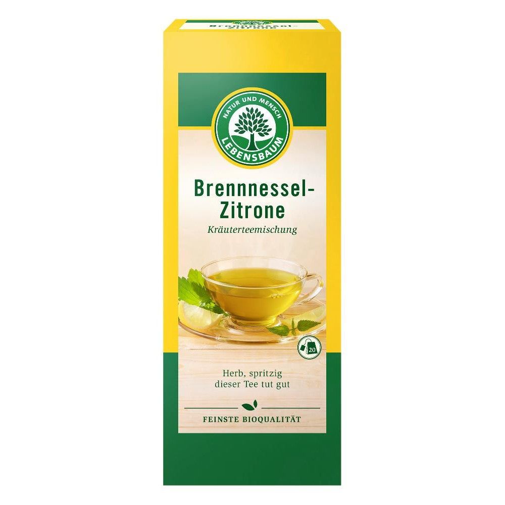 Ceai de urzica si lamaie bio 30g Lebensbaum