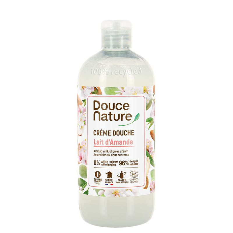 Gel de dus Bio cu lapte de migdale 500ml, Douce Nature 1