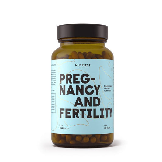 PREGNANCY AND FERTILITY  supliment alimentar 240cps, NUTRIEST