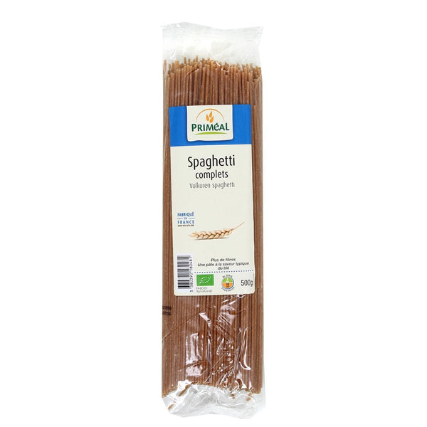  Spaghetti din grau dur integral 500g, BIO, PRIMEAL