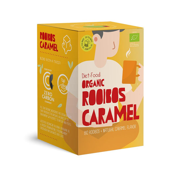  Ceai Rooibos cu caramel 20 pliculețe, BIO, Diet Food