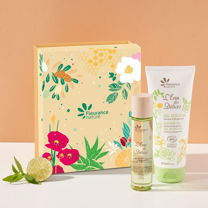 Set cadou  L’Eau des Délices Verbină și Bergamota, BIO, Fleurance Nature 1