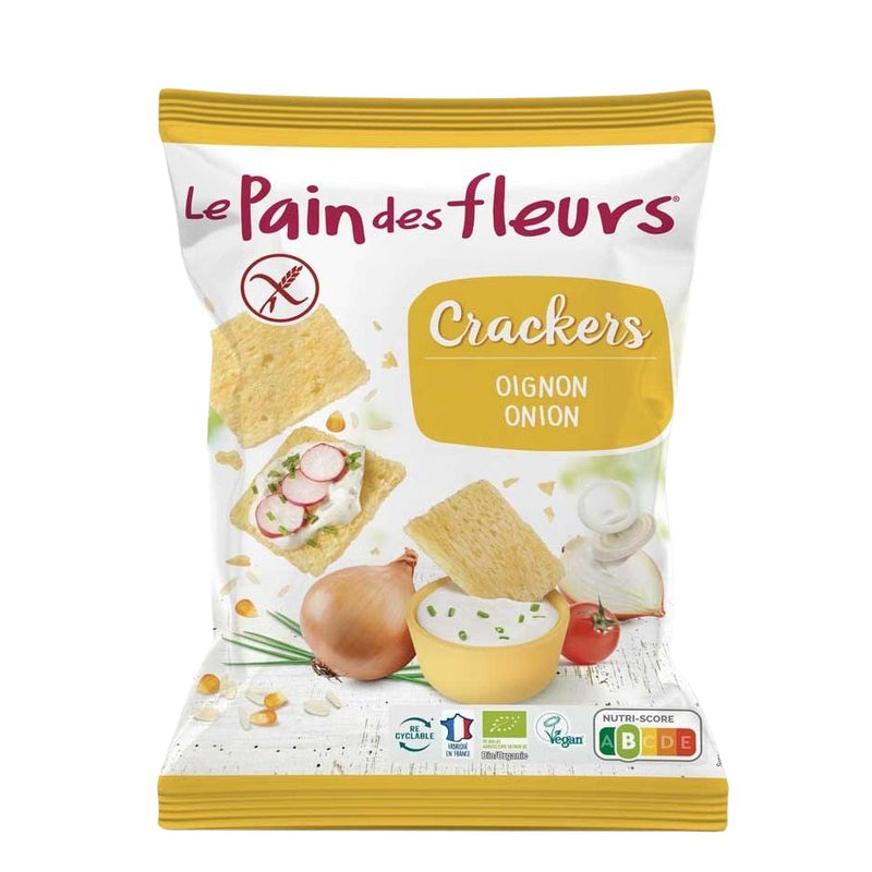 Crackers cu ceapa - fara gluten 75g, BIO,  Le Pain des Fleurs 1